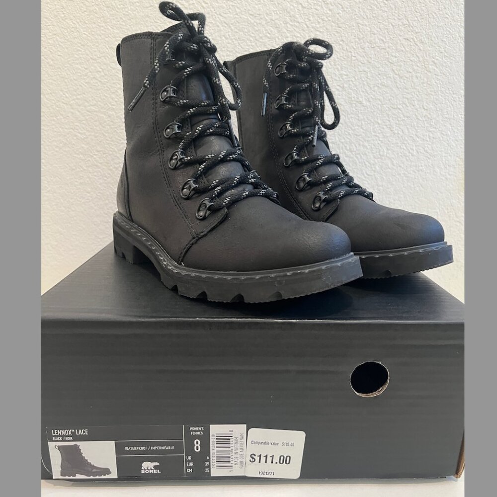 Sorel Women's Black Lennox Boots